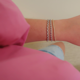 The Mini LE Diamond Tennis Bracelet