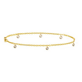 Diamond 'Fairy Lights' Chain Bracelet