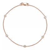 LE Classic Diamond Station Bracelet