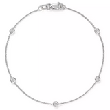 LE Classic Diamond Station Bracelet