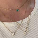 Little Cross Diamond Necklace