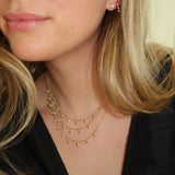 Diamond 'Fairy Lights' Chain Necklace