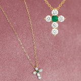 Texas Hill Country Cross Necklace