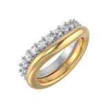 Pinky Promise Diamond Ring Set