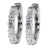 Large Diamond Huggies