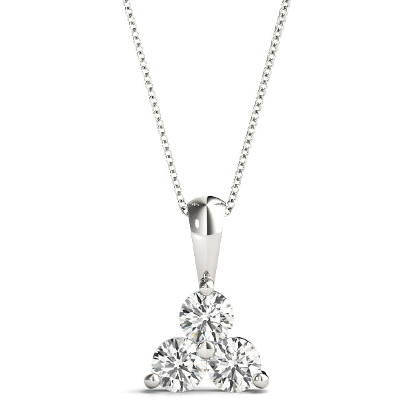 Wedge Diamond Necklace