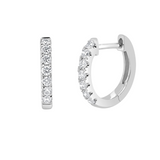 Mini Diamond Huggies
