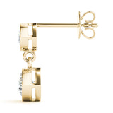 Rush Bezel Diamond Earrings