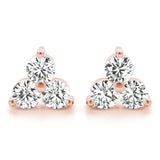 Wedge Diamond Earrings
