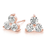 Wedge Diamond Earrings