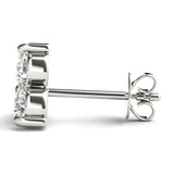 Wedge Diamond Earrings