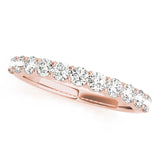 The Diamond Half Eternity Band