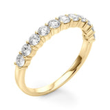 The Diamond Half Eternity Band