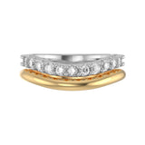 Pinky Promise Diamond Ring Set