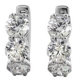 Packs A Punch Diamond Huggies
