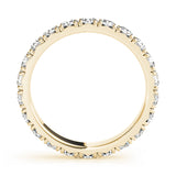 French Pavé Diamond Eternity Band