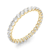 Scoop Diamond Eternity Band
