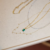Diamond 'Fairy Lights' Chain Necklace