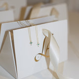 Little Cross Diamond & a Gem Necklace