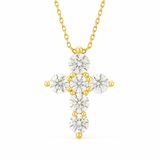 Little Cross Diamond Necklace