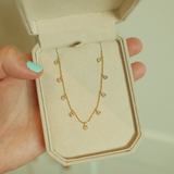 Diamond 'Fairy Lights' Chain Necklace