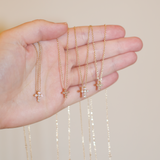 Little Cross Diamond Necklace