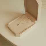 Little Cross Diamond & a Gem Necklace