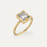 A to Z Diamond Letter Ring